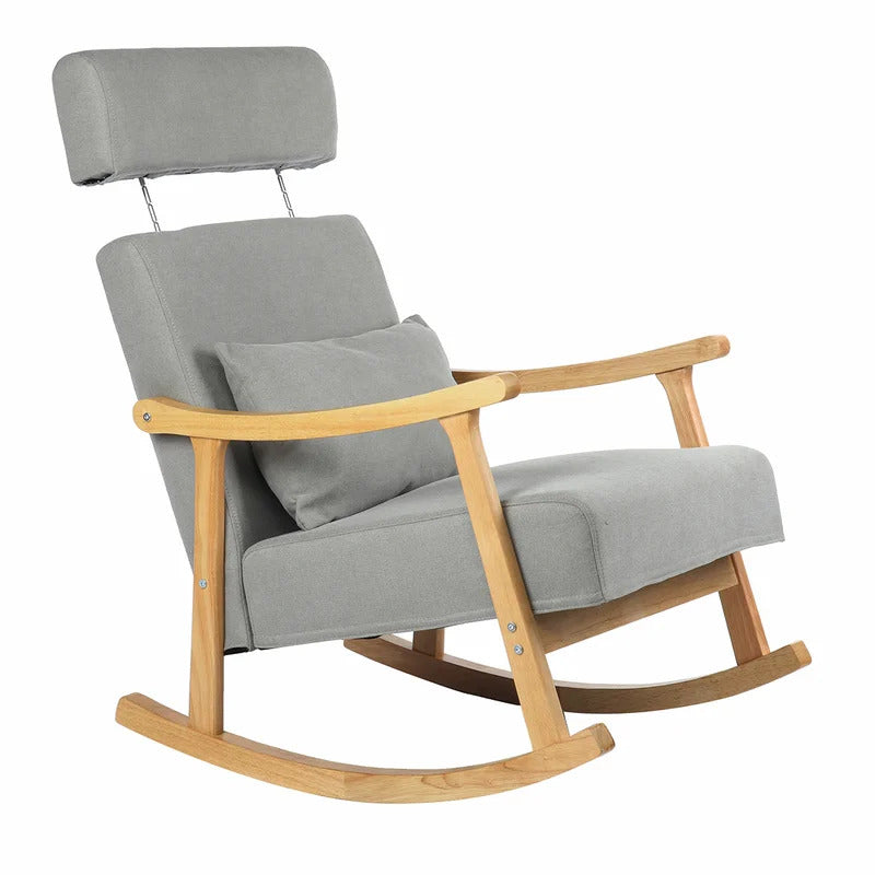 Rocking Chair: Grey Rocking Chair