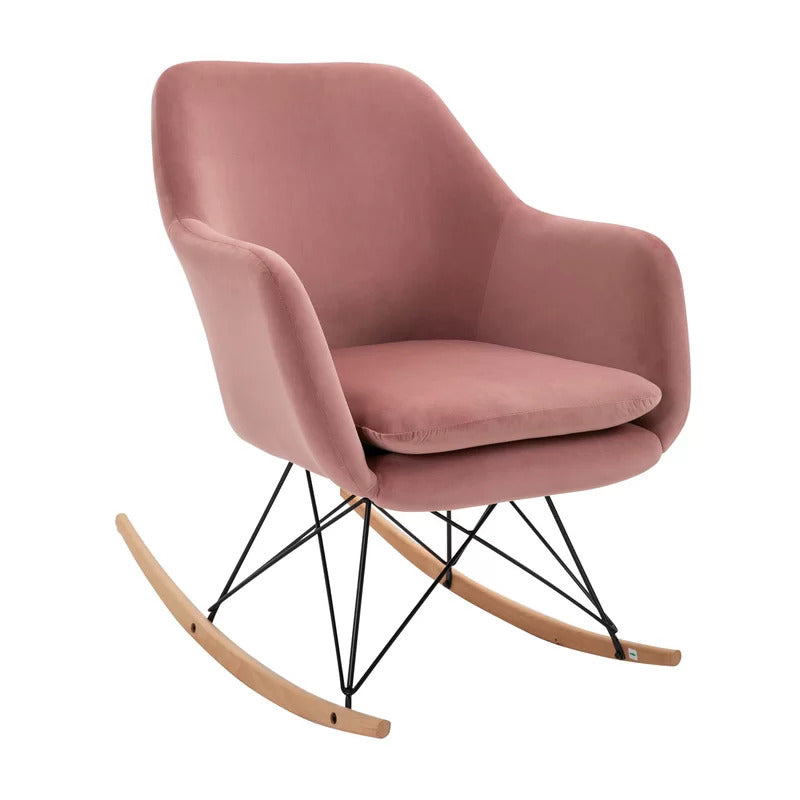 Rocking Chair: Modern Fabric Rocking Chair