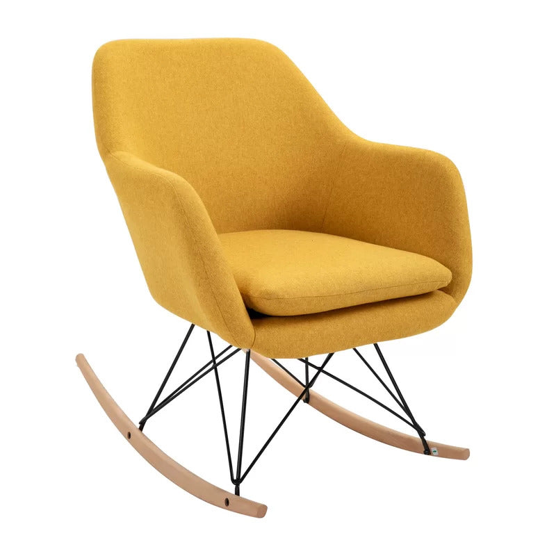 Rocking Chair: Modern Fabric Rocking Chair
