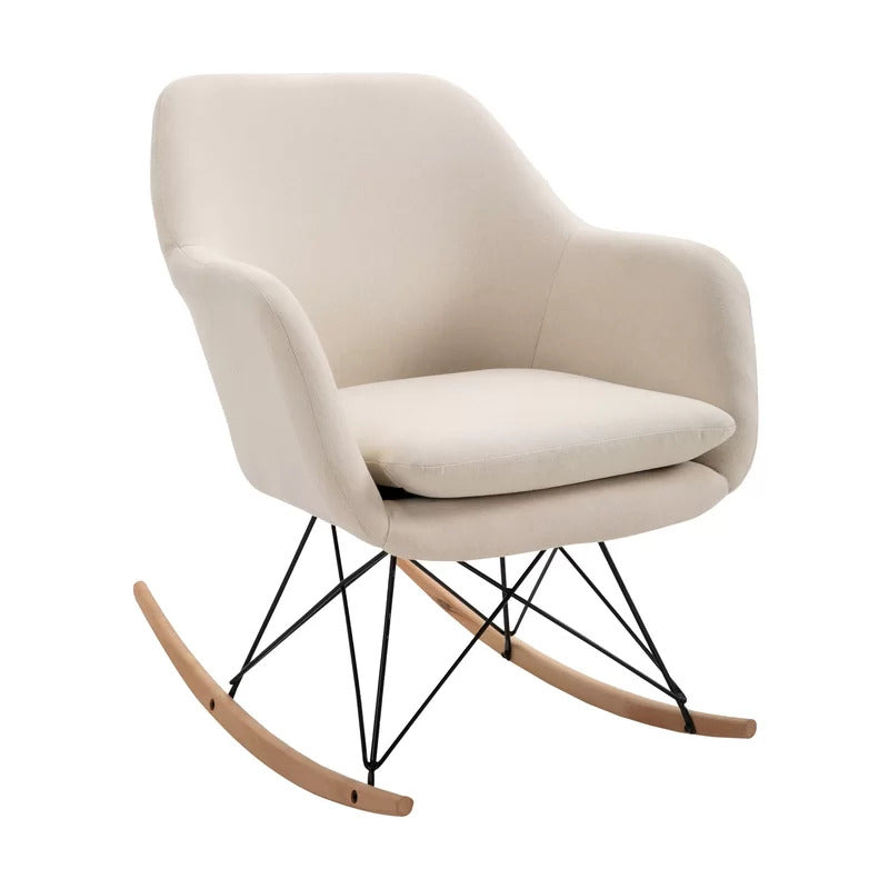 Rocking Chair: Modern Fabric Rocking Chair