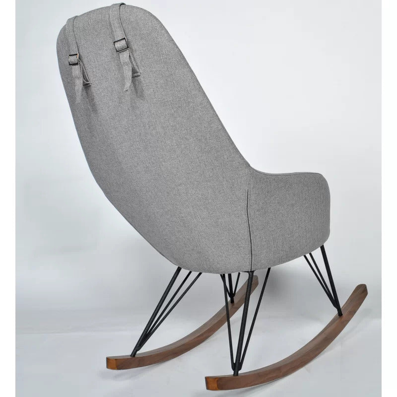 Rocking Chair: Modern fabric Rocking Chair