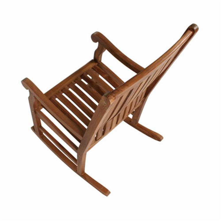 Rocking Chair: Outdoor Muirfield Teak Rocking Chair