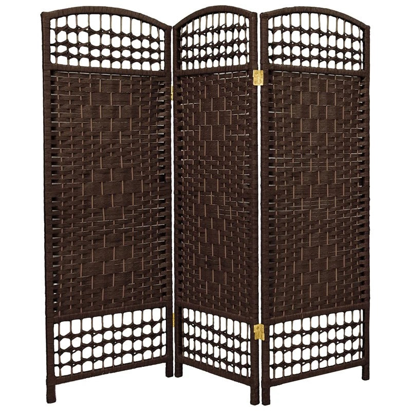 Room Dividers 47.25'' H Solid Wood Folding Room Divider