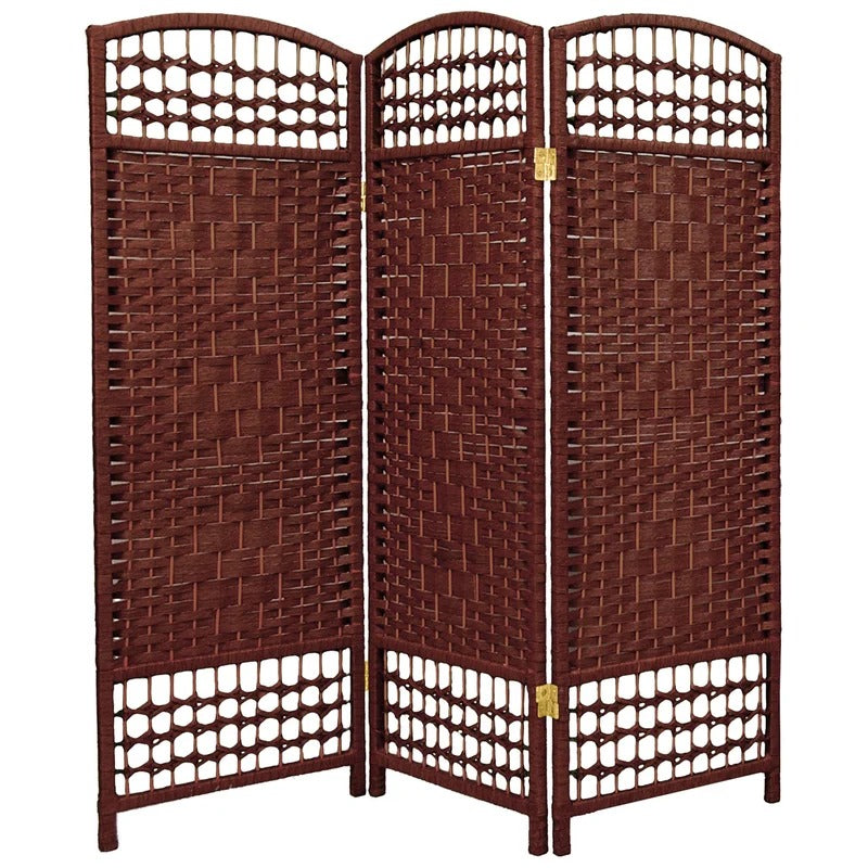 Room Dividers 47.25'' H Solid Wood Folding Room Divider