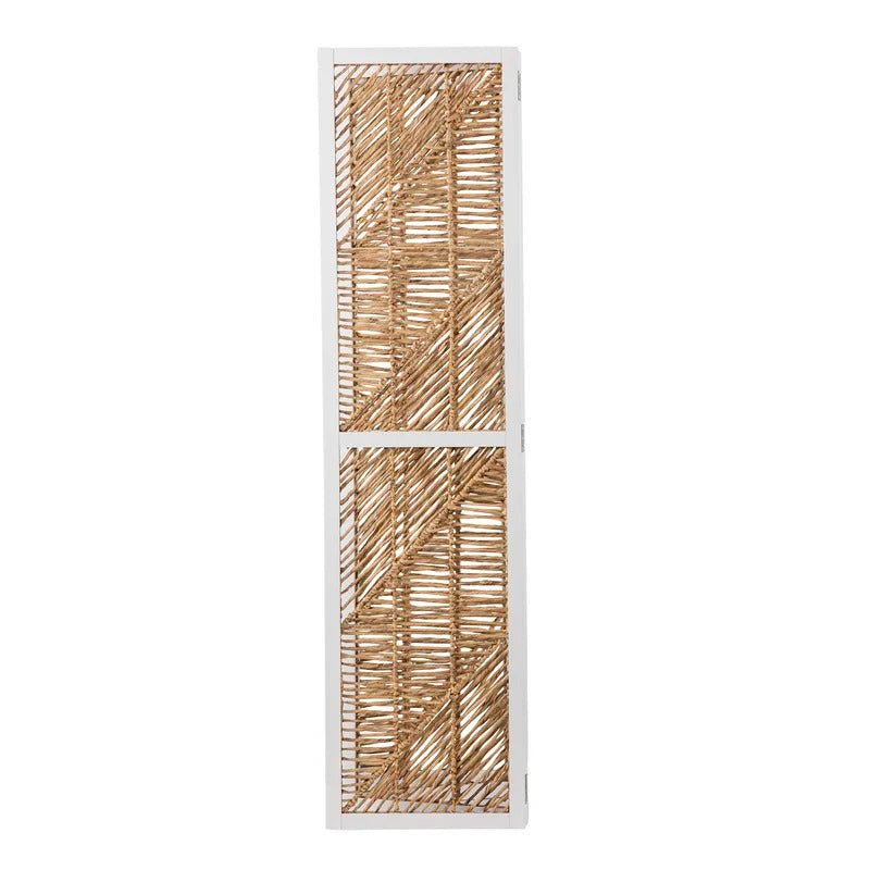 Room Dividers: 53'' W x 69'' H 3 - Panel Solid Wood Folding Room Divider