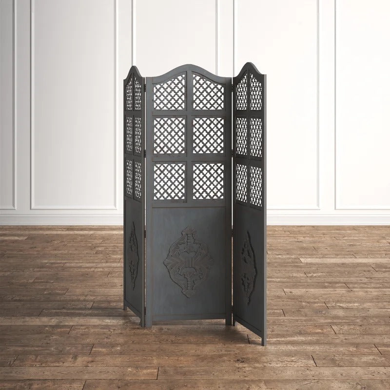 Room Dividers: 60'' W x 71'' H 3 - Panel Folding Room Divider