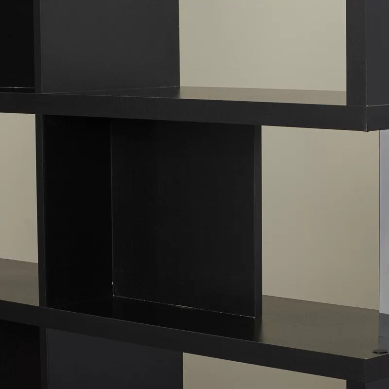 Room Dividers: 63.25'' H x 47.25'' W Geometric Bookcase