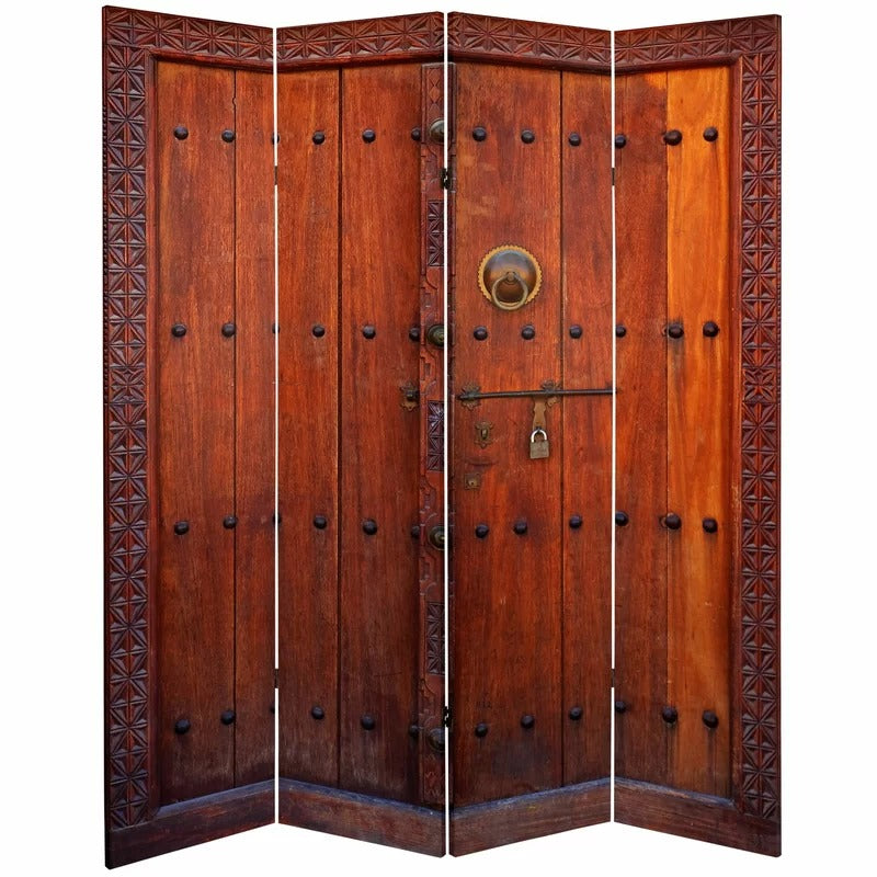 Room Dividers: 63'' W x 70.87'' H 4 - Panel Folding Room Divider