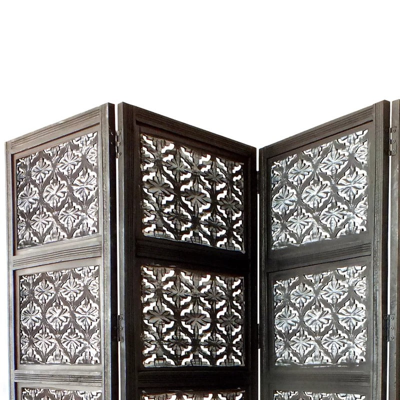 Room Dividers: 80'' W x 47'' H 4 - Panel Folding Room Divider