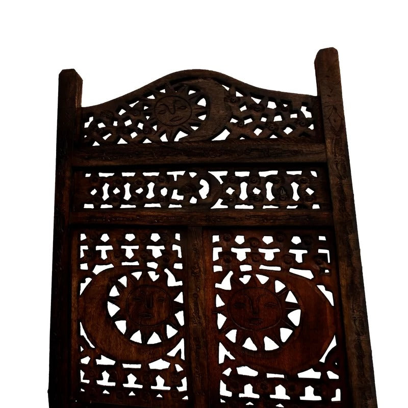 Room Dividers: 80'' W x 71'' H 4 - Panel Folding Room Divider