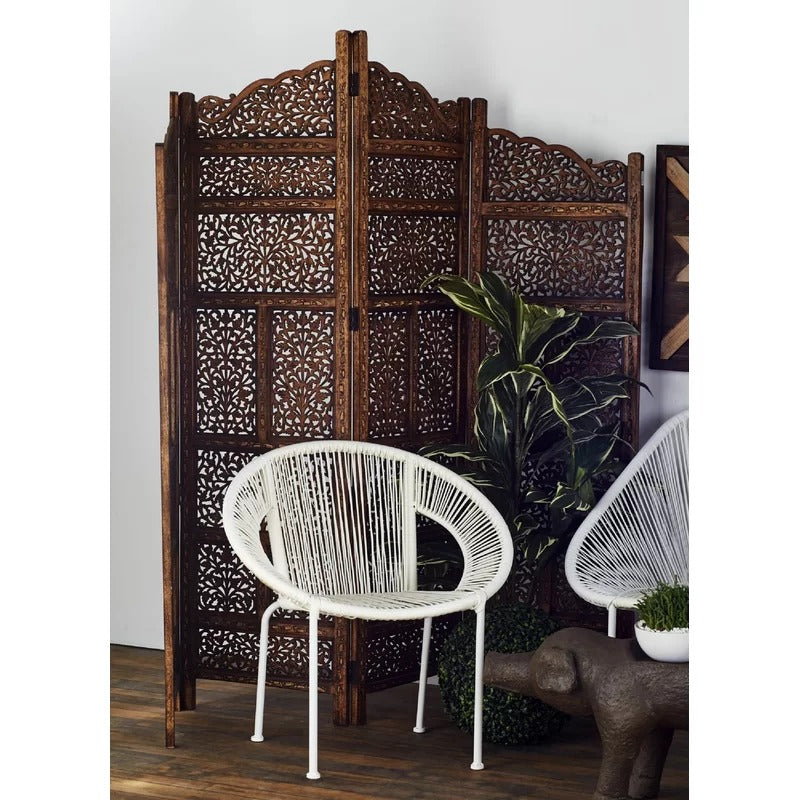 Room Dividers: 80'' W x 72'' H 4 - Panel Folding Room Divider