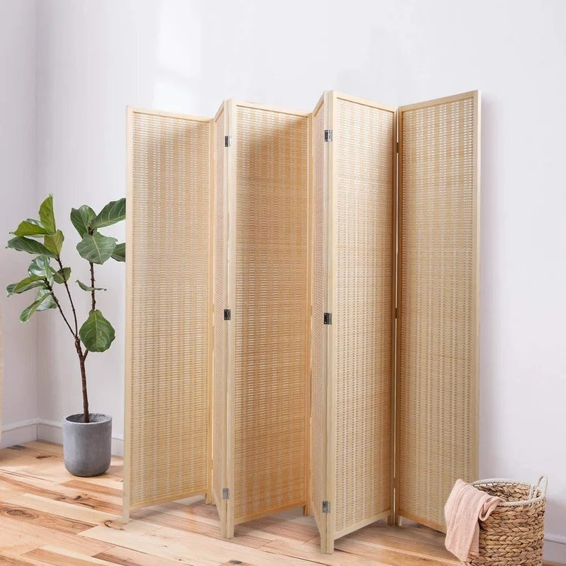 Room Dividers Solid Wood Folding Room Divider