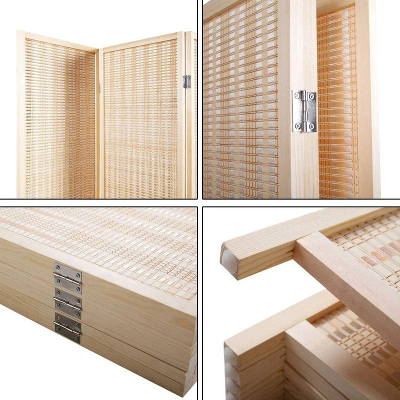 Room Dividers Solid Wood Folding Room Divider