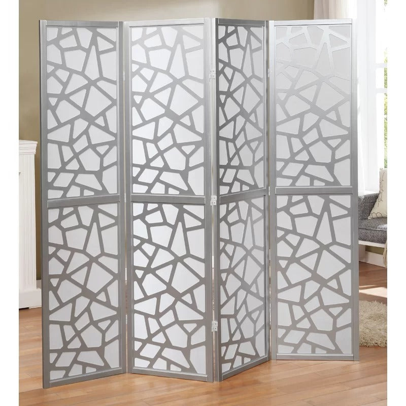 Room Divides: 70'' W x 70'' H 4 - Panel Folding Room Divider