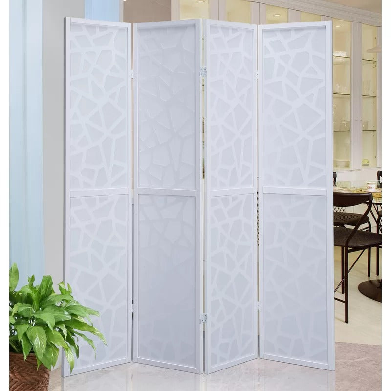 Room Divides: 70'' W x 70'' H 4 - Panel Folding Room Divider