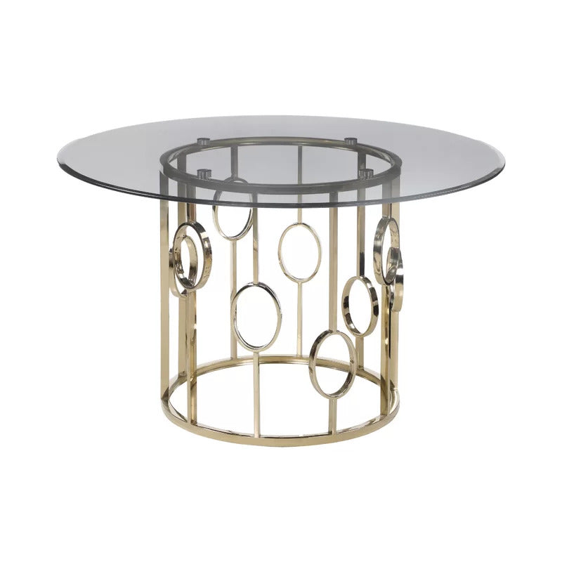 Round Dining Table: 50'' Pedestal Dining Table