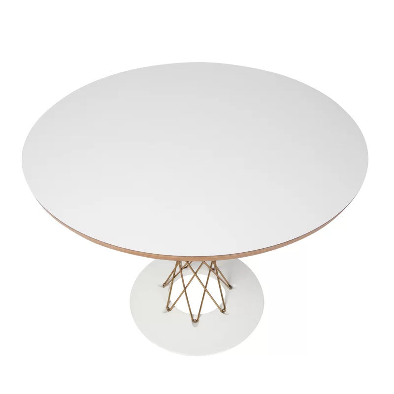 Round Dining Table: 36'' Pedestal Dining Table