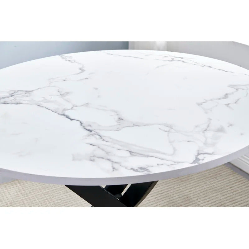 Round Dining Table: 39'' Pedestal Dining Table