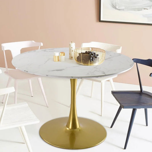 Round Dining Table: 40'' Pedestal Dining Table