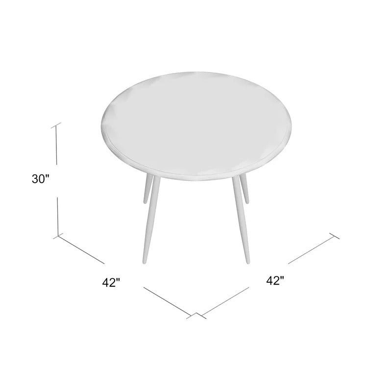 Round Dining Table: 42'' Dining Table
