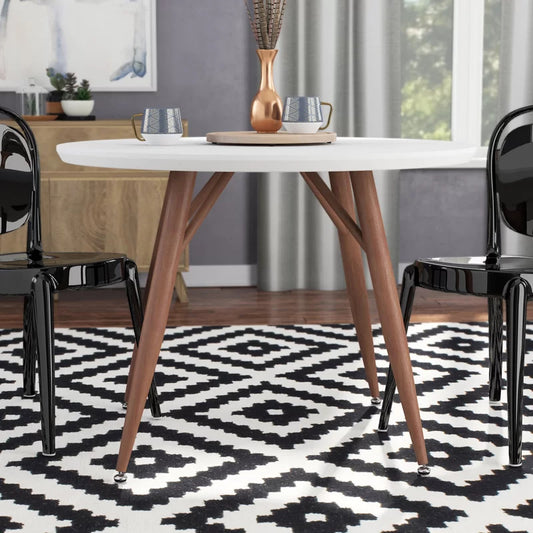 Round Dining Table: 42'' Iron Dining Table