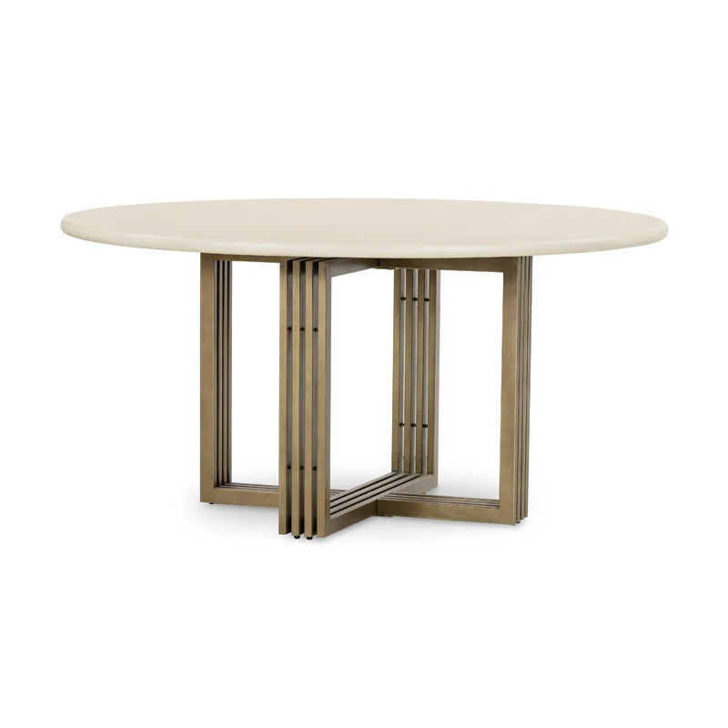 Round Dining Table: 60" Pedestal Dining Table