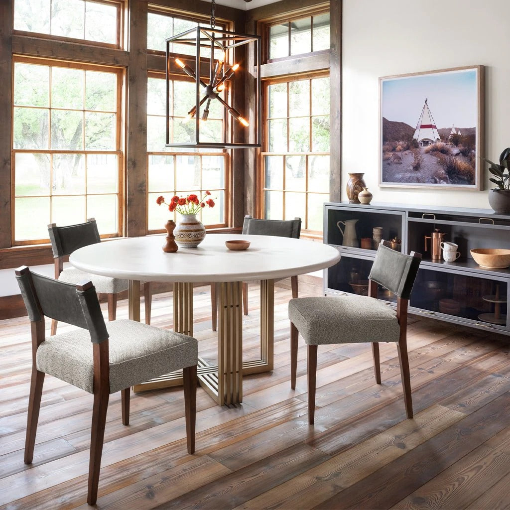 Round Dining Table 60 Pedestal Dining Table