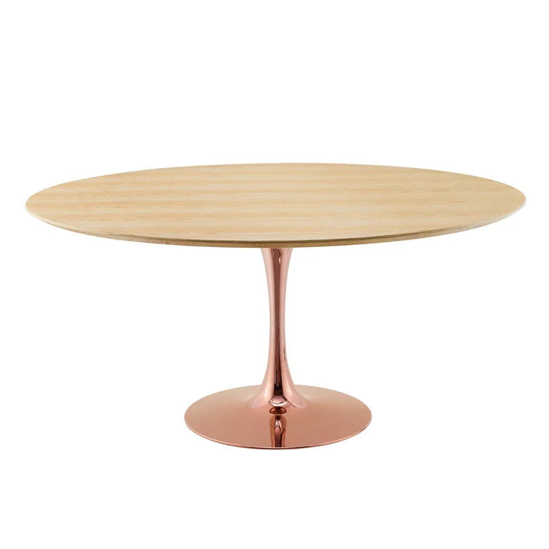 Round Dining Table: Pedestal Dining Table