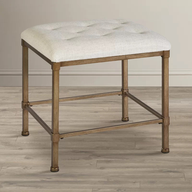 Seating Stool: Backless Vanity Stool