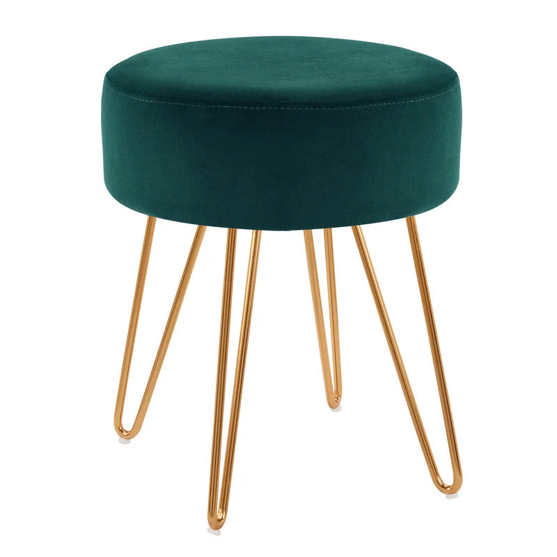 Seating Stool: Iron Vanity Stool