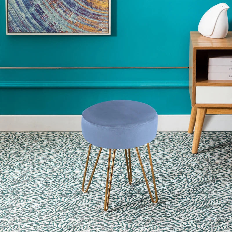 Seating Stool: Iron Vanity Stool