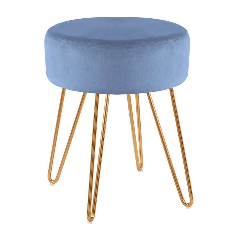 Seating Stool: Iron Vanity Stool