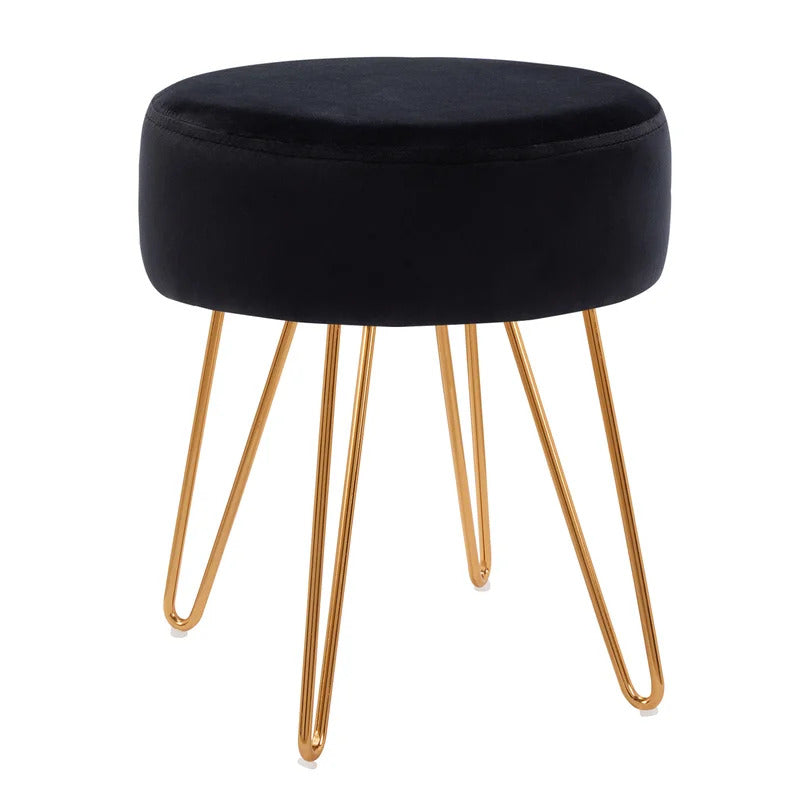 Seating Stool: Iron Vanity Stool