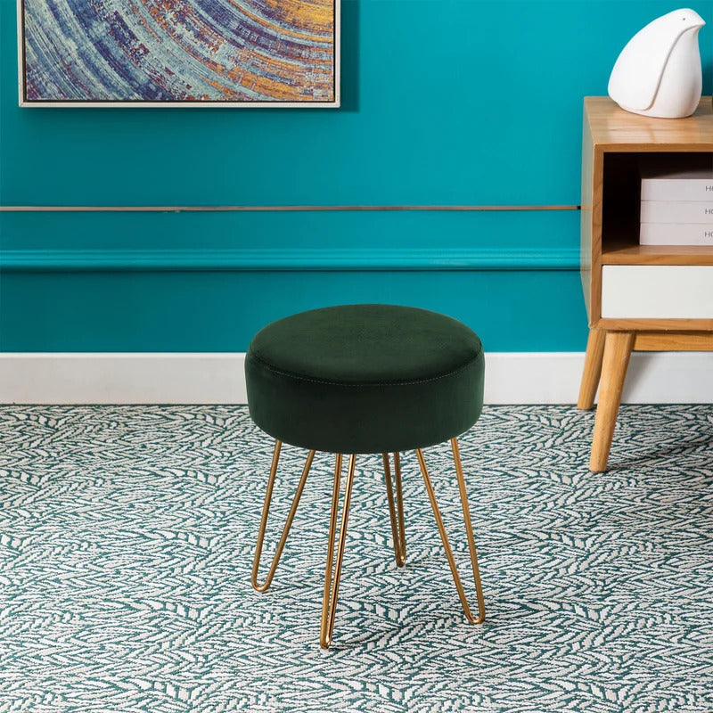 Seating Stool: Iron Vanity Stool