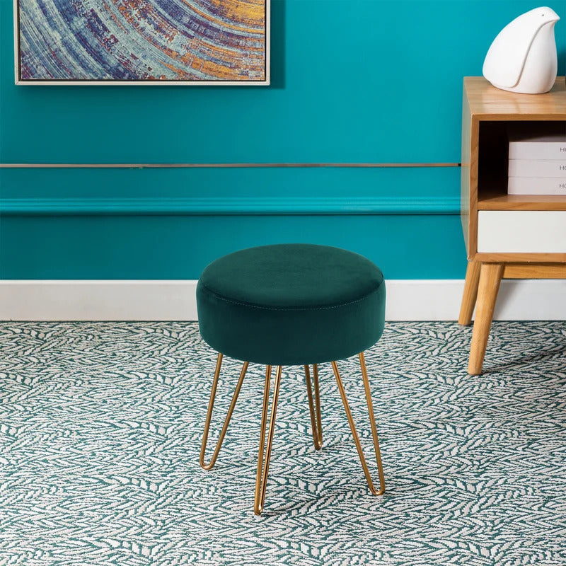 Seating Stool: Iron Vanity Stool