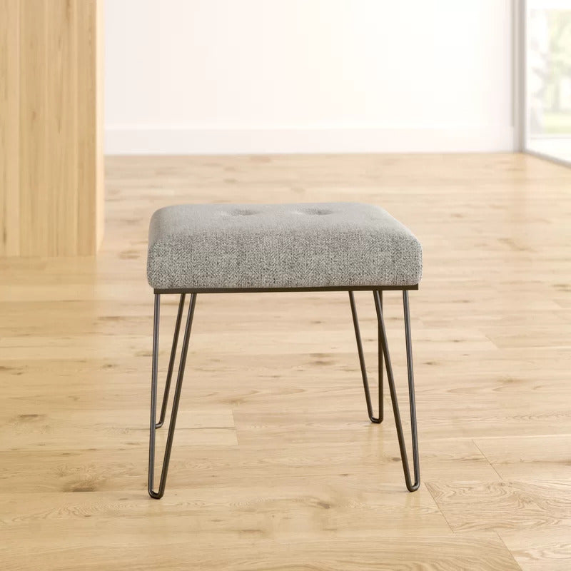 Seating Stool: Metal Accent Stool