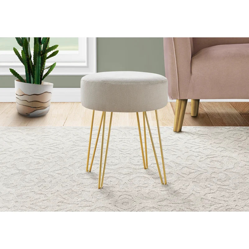 Seating Stool: Steel Accent Stool