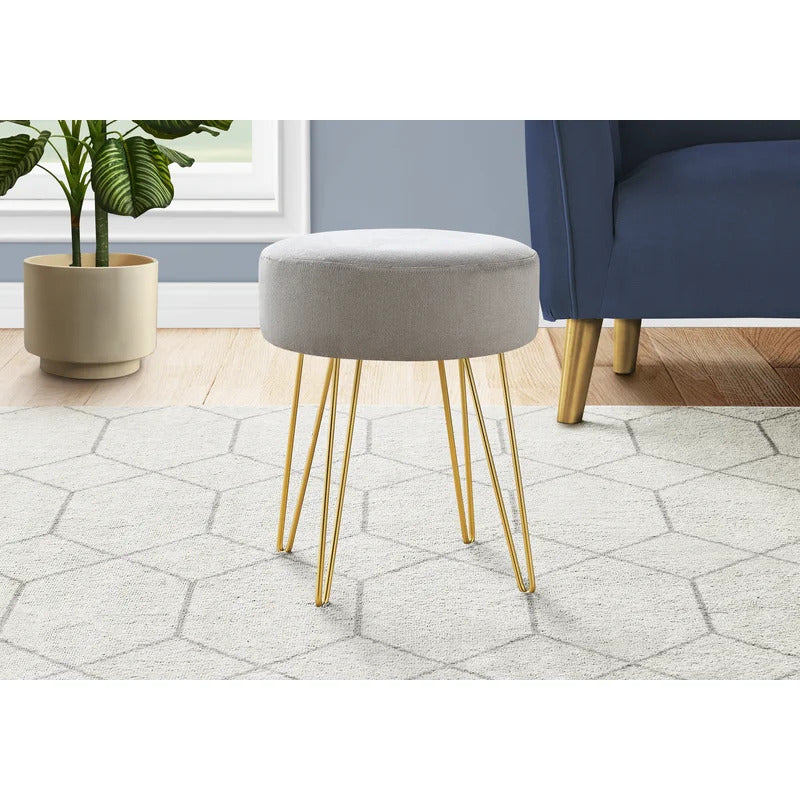 Seating Stool: Steel Accent Stool
