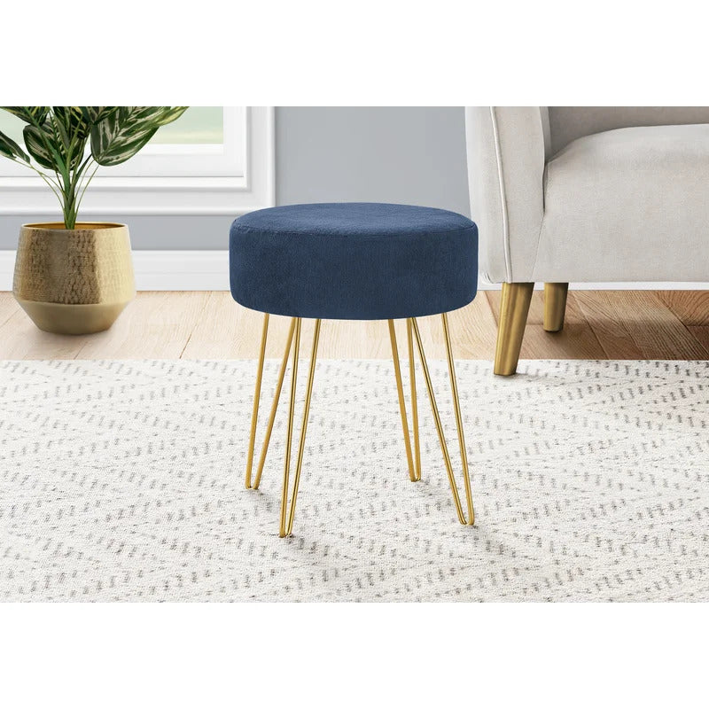 Seating Stool: Steel Accent Stool