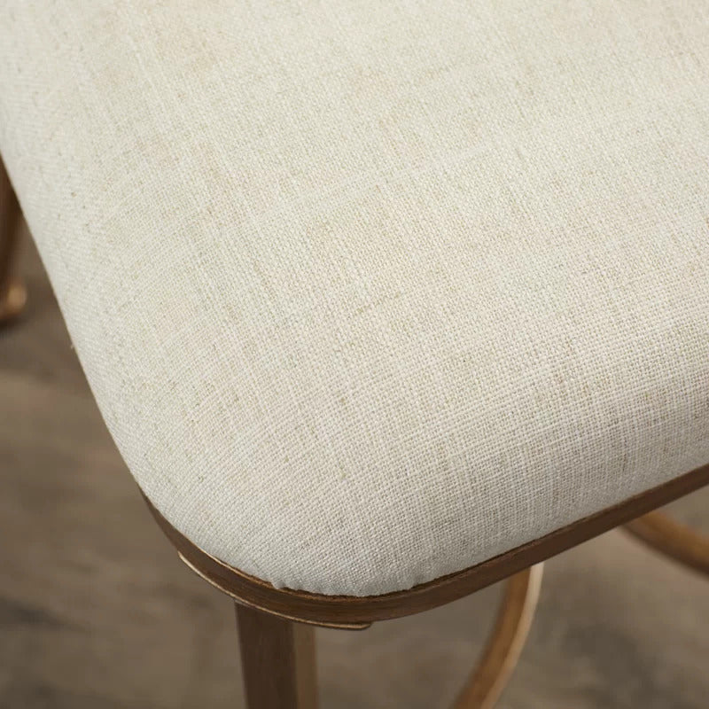 Seating Stool: Steel Seating Vanity Stool