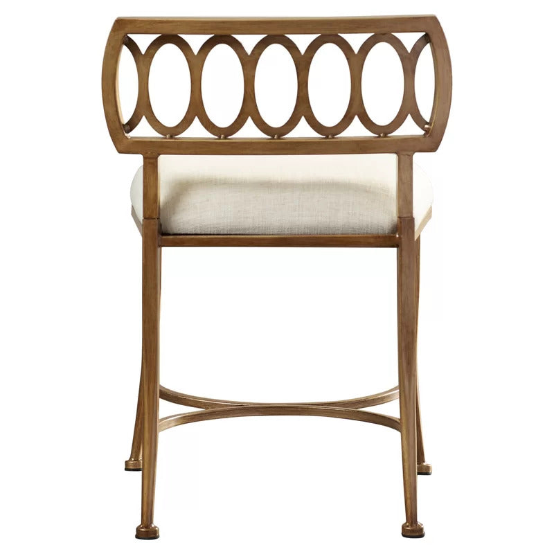 Seating Stool: Steel Seating Vanity Stool
