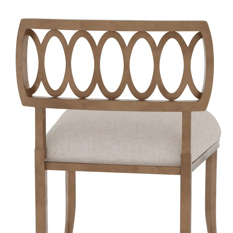 Seating Stool: Steel Seating Vanity Stool