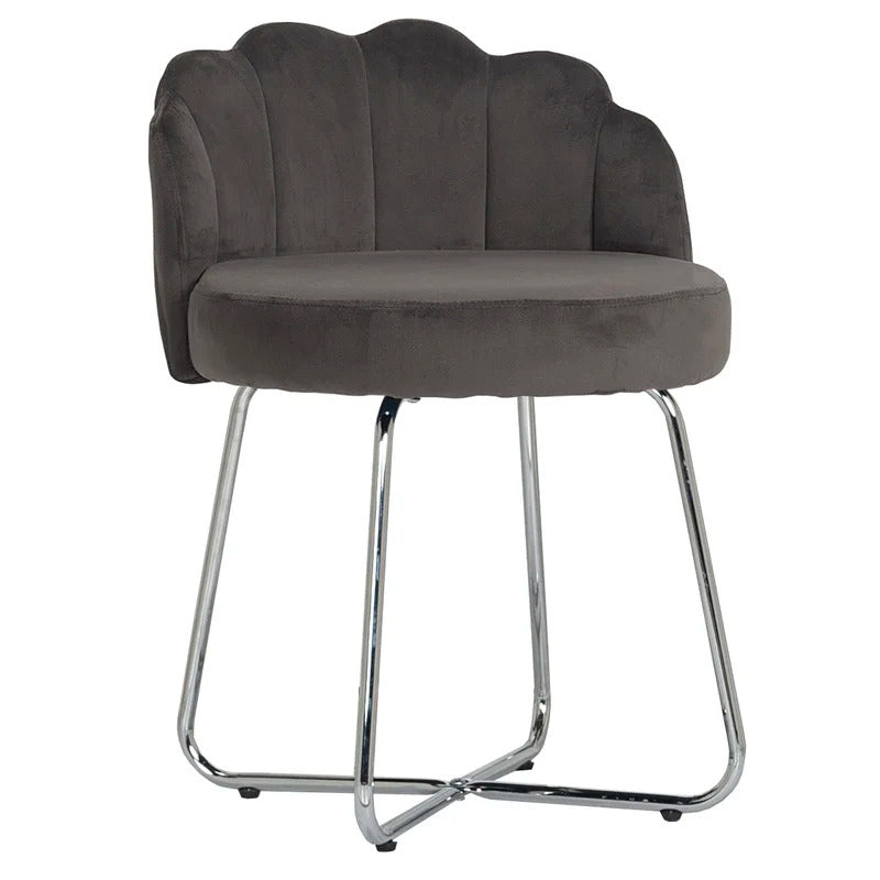 Seating Stool: Steel Vanity Stool