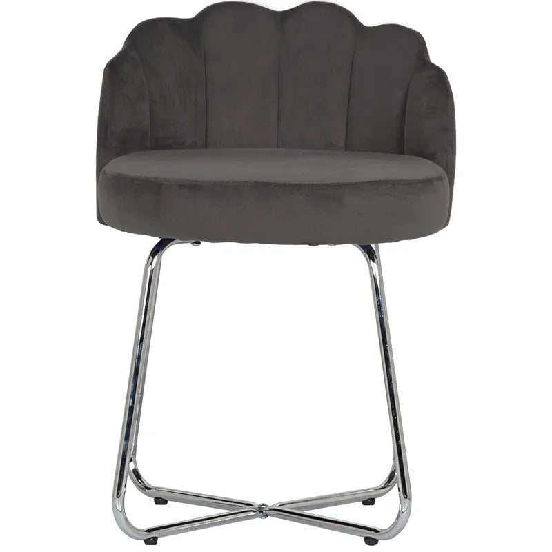 Seating Stool: Steel Vanity Stool