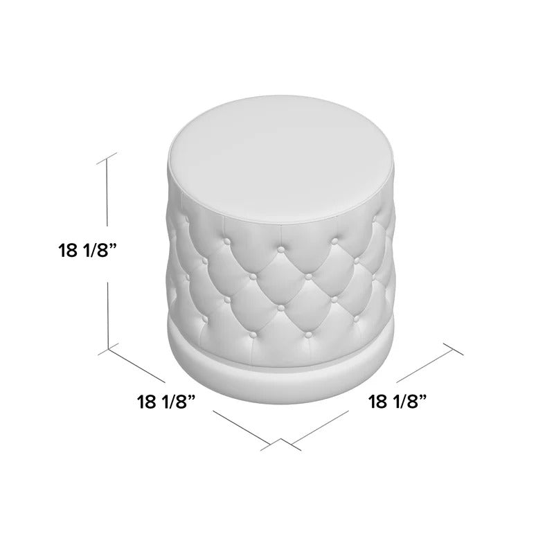 Seating Stool: Velvet Seating Stool