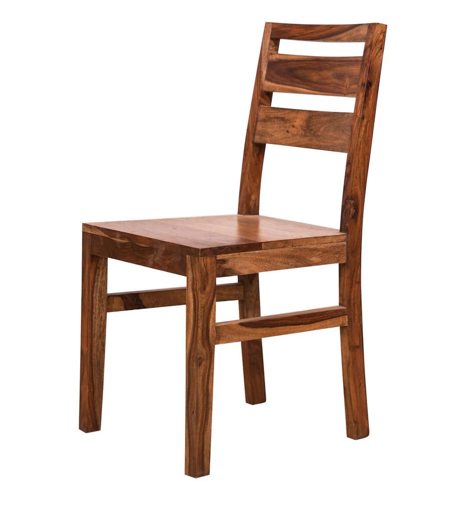 Sheesham Furniture:-Solid Wood Dining Set in Natural finish