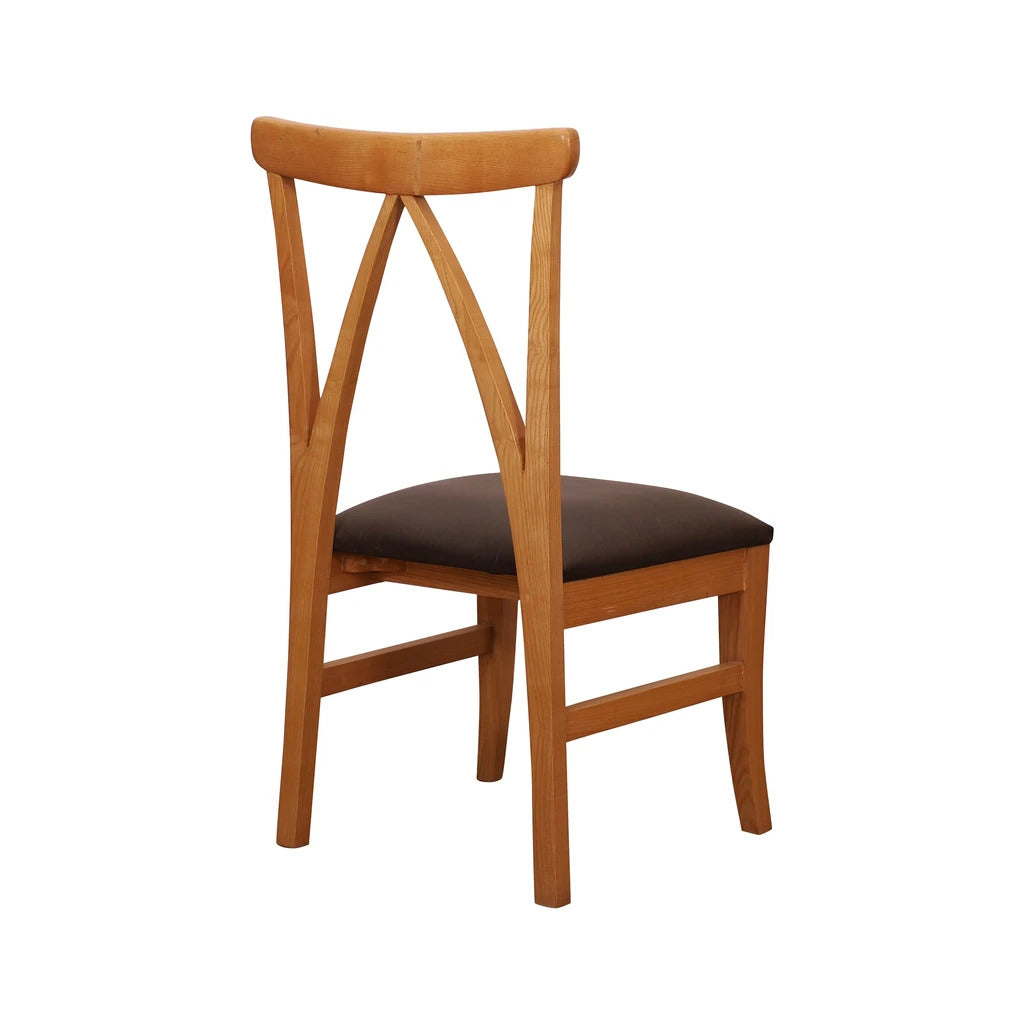 Sheesham Furniture Chair in white ash finish