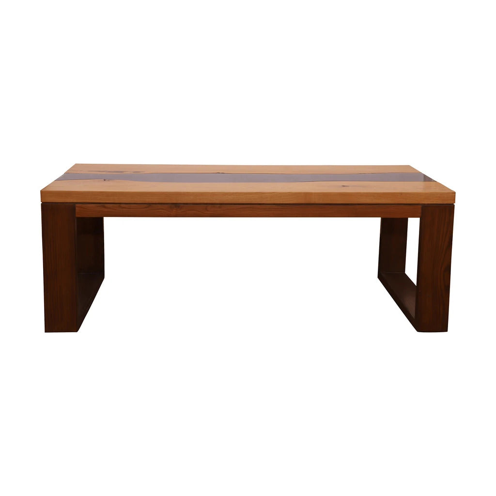 Sheesham Furniture:-Coffee and Center Table in white ash finish