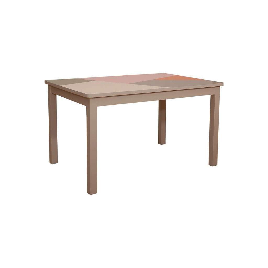 Sheesham Furniture: Multicolor Kids Study Table in MDF and white ash