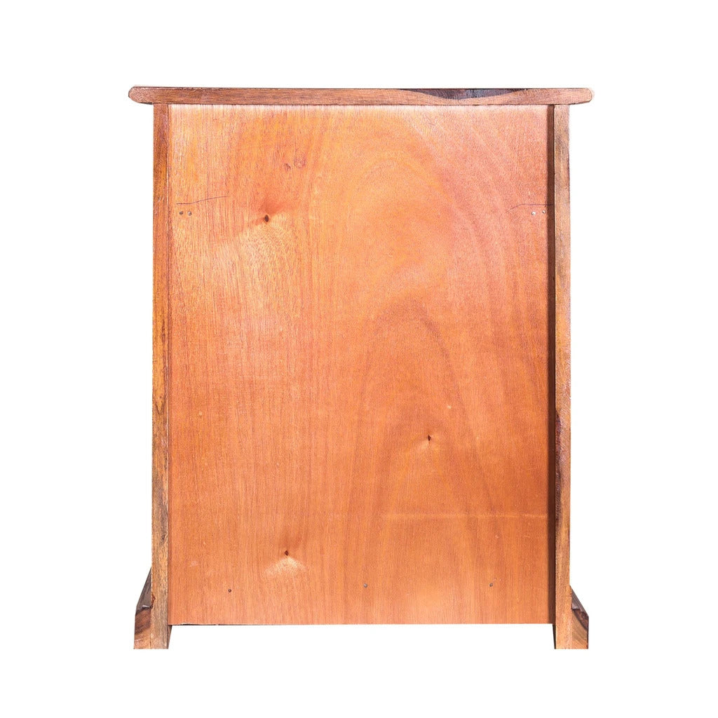 Sheesham Furniture:- Solid Wood Bookshelf in Natural Finish